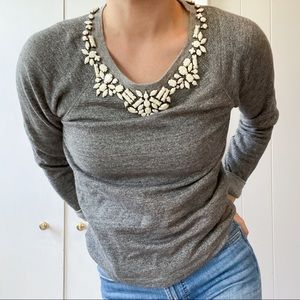 J.Crew Detail Collar Sweatshirt